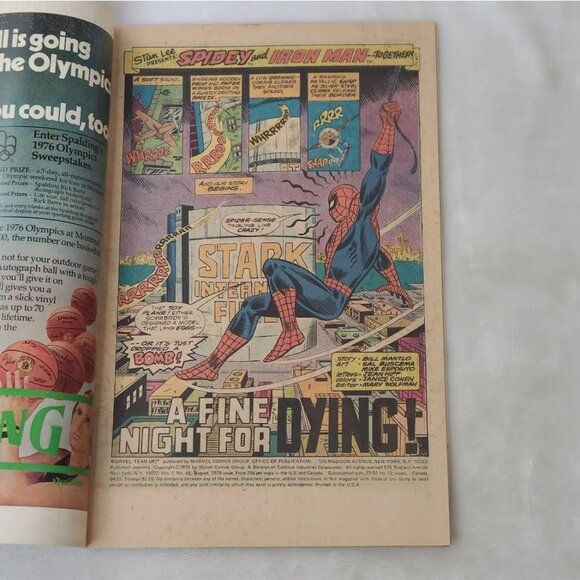 Marvel Team-Up 48 25 Cent Variant Marvel Comics 1976 VG- 3.5 Spider-Man Iron Man - Picture 3 of 12